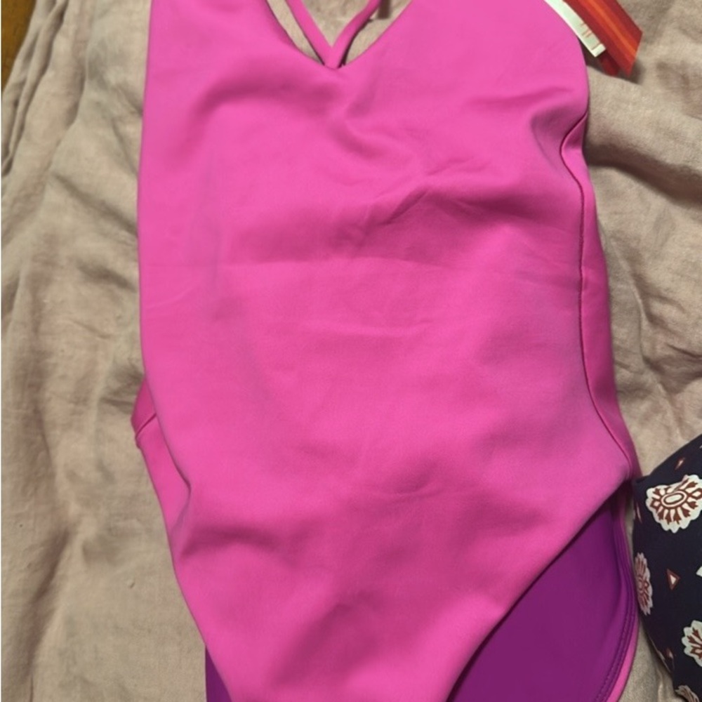 Left On Friday Pink One Piece Swimsuit